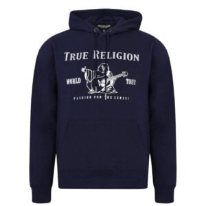 True Religion Buddha OTH Navy/Silver Hoodie