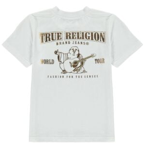 True Religion White Crew T-Shirt
