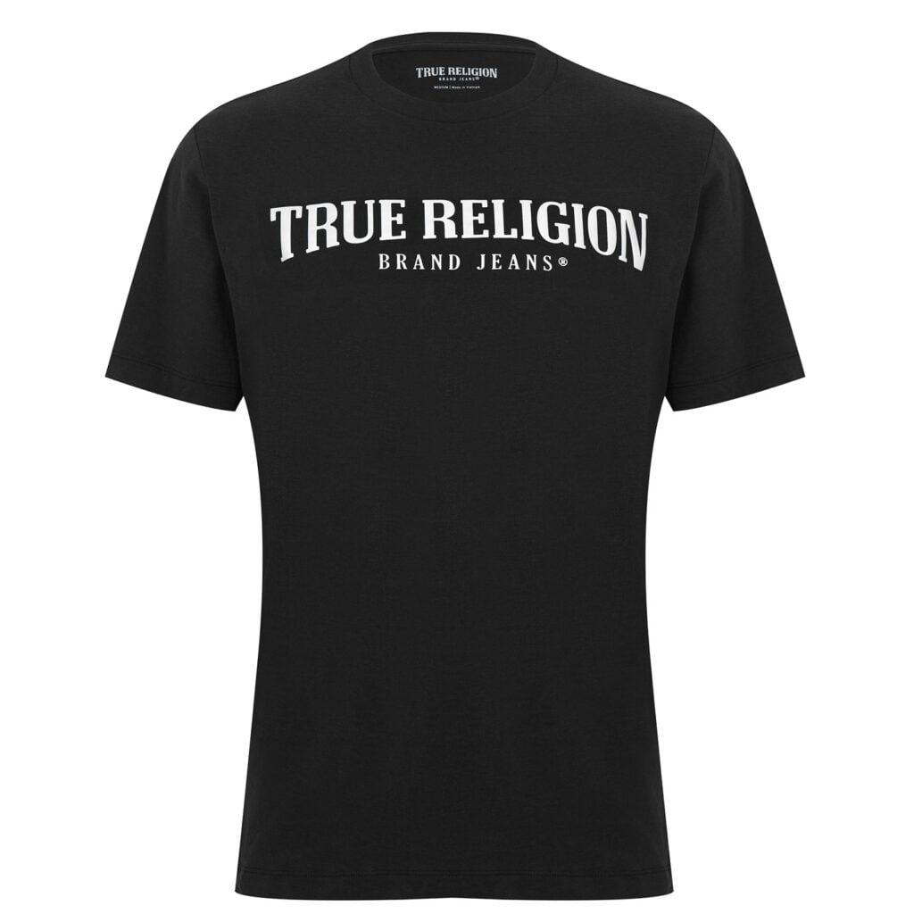 True Religion Buddha Jet/Black T Shirt