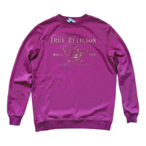 True Religion Purple Sweatshirt