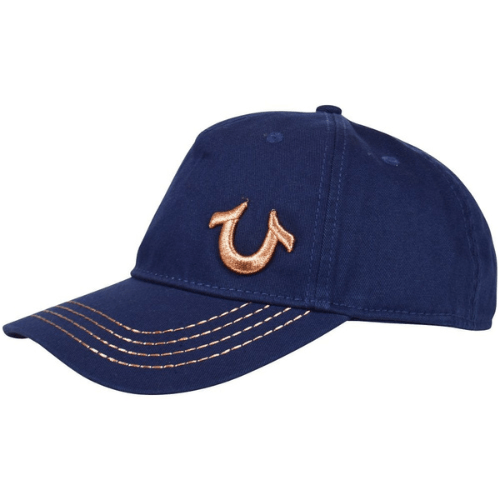 Navy Blue True Religion Hat